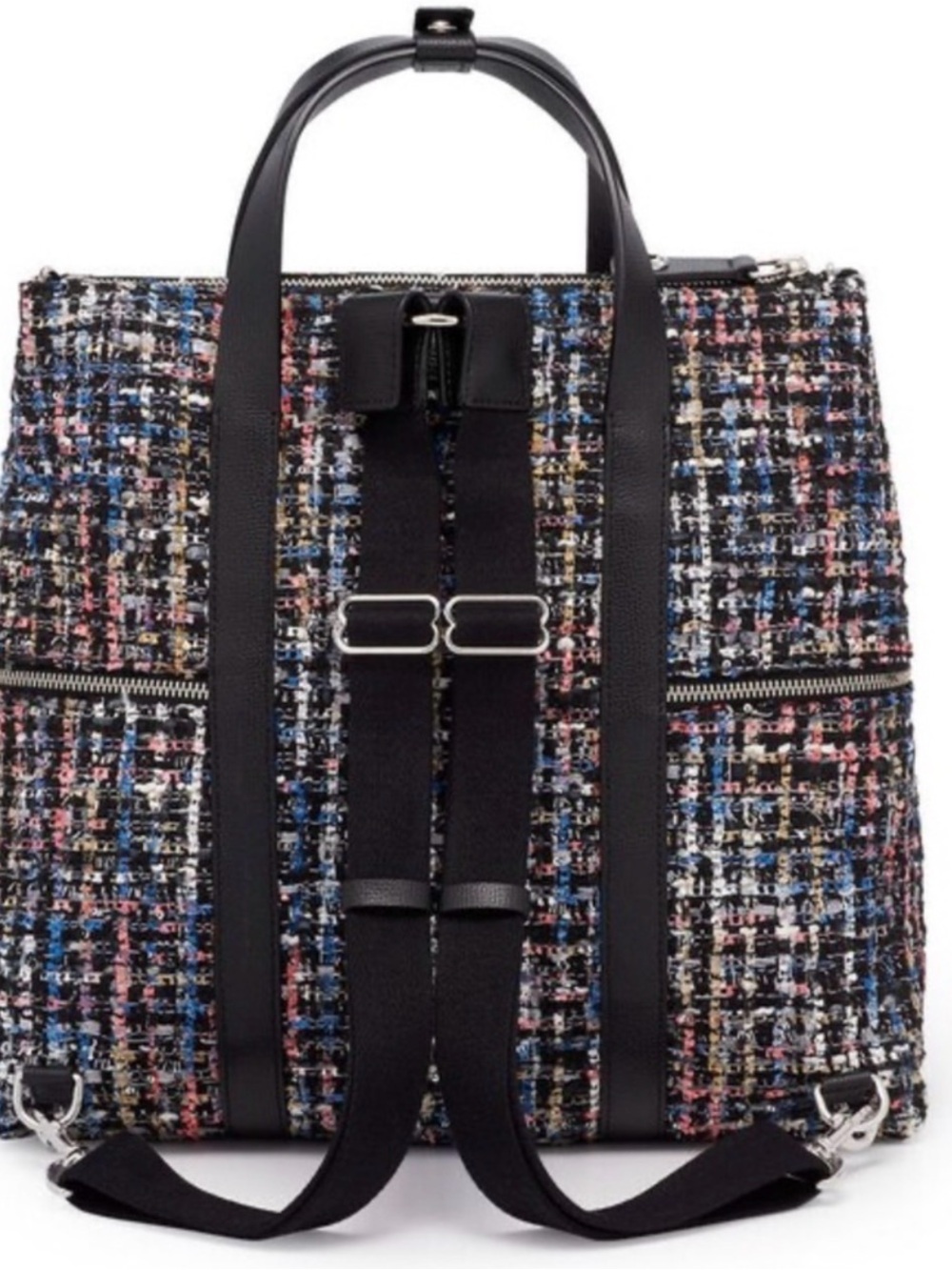 Henri Bendel Jetsetter Tweed with Black Trim - Picture 3 of 13